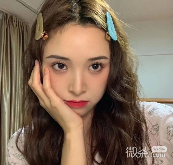 微信最潮可爱快手网红女生头像