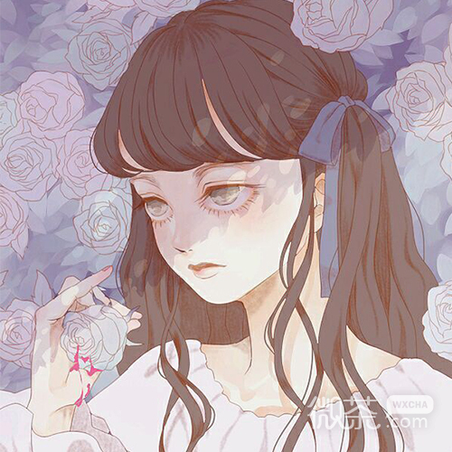 微信清除深沉二次元女生头像