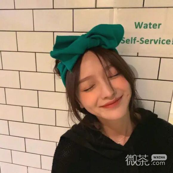 微信阳光清纯女生头像