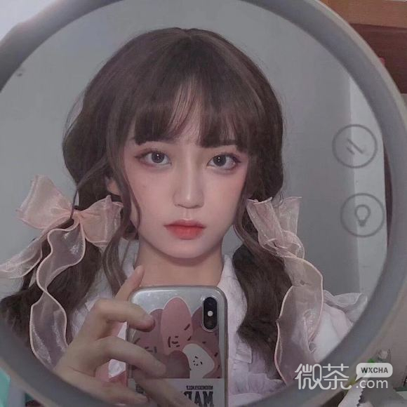 微信阳光清纯女生头像