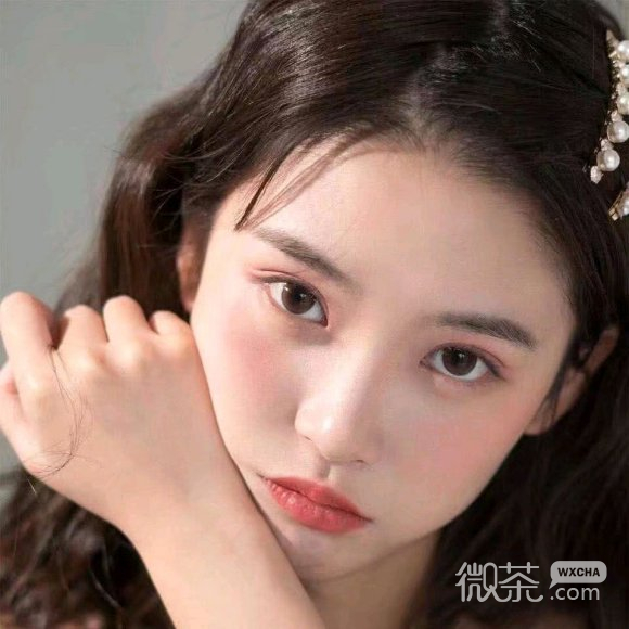 微信文艺清纯性感女生头像