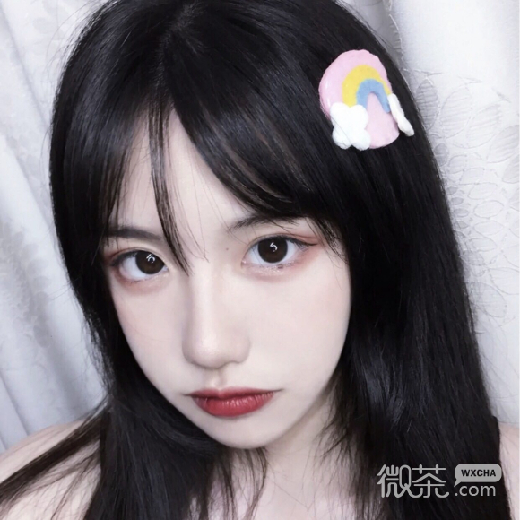 最潮佛系深沉阳光女生头像
