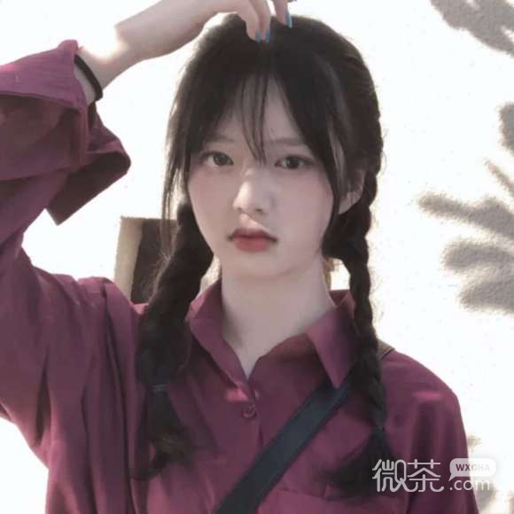 最潮佛系深沉阳光女生头像