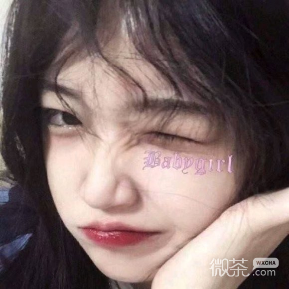 洒脱文艺深沉女生头像