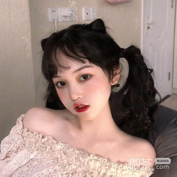 文艺清新性感女生头像