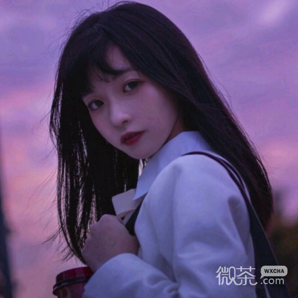 微信最潮俏皮阳光女生头像