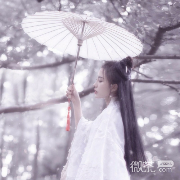 微信小清新性感古风女生头像
