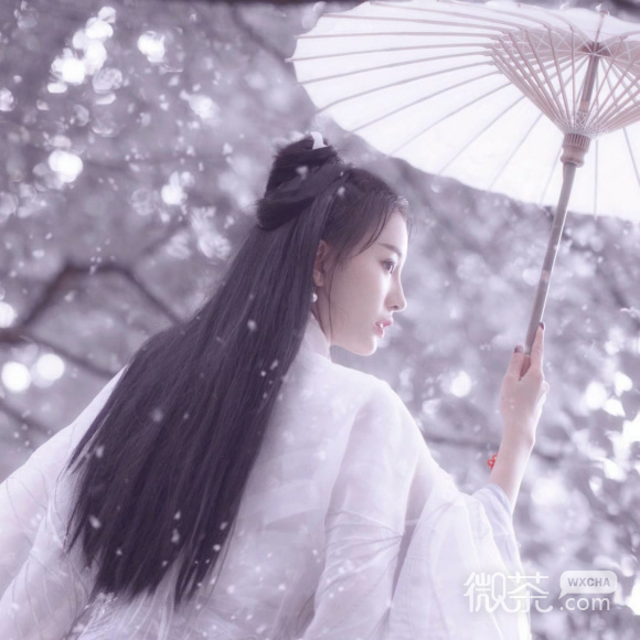 微信小清新性感古风女生头像
