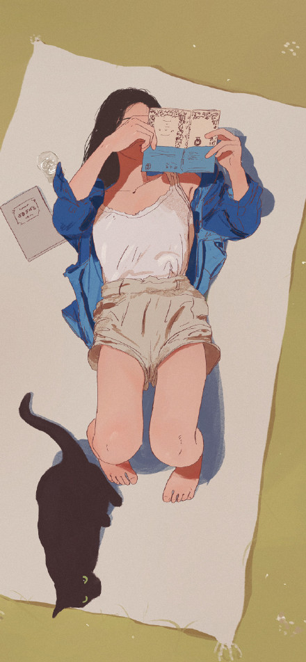 少量稀缺唯美手绘聊天背景图