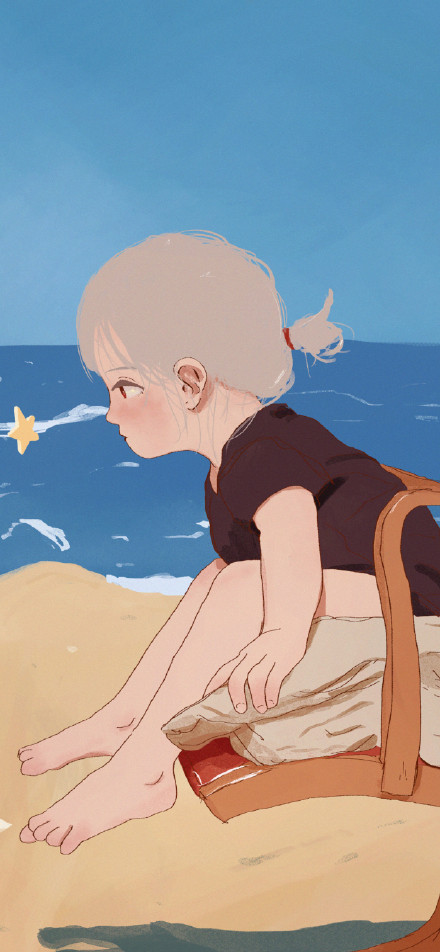 少量稀缺唯美手绘聊天背景图