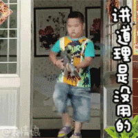 东北小萌娃谢腾飞表情包