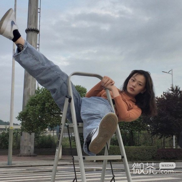 微信好看洒脱文艺最潮女生头像