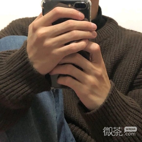 微信帅气文艺深沉性感男生头像