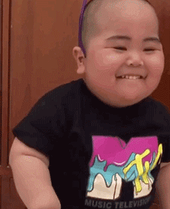 最新印尼小胖子超可爱的表情包