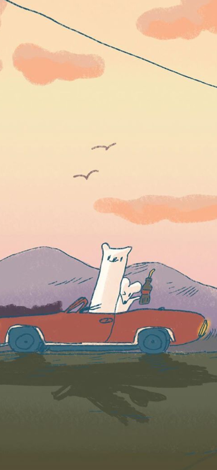 绝对不能少的简单耐看风的聊天背景图