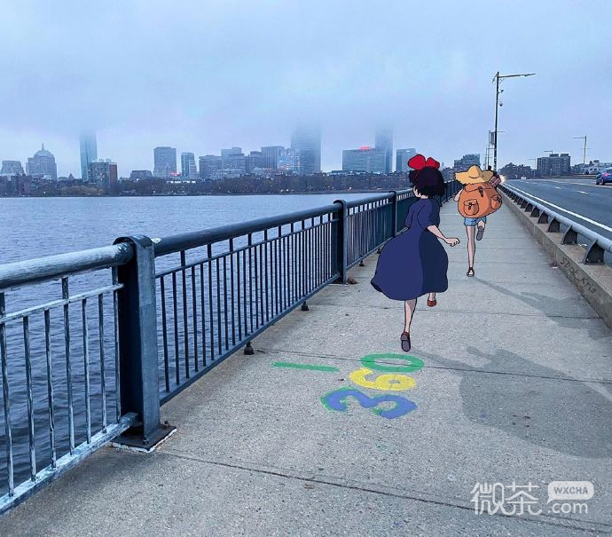 从动漫里跑出来的可爱宫崎骏风朋友圈配图