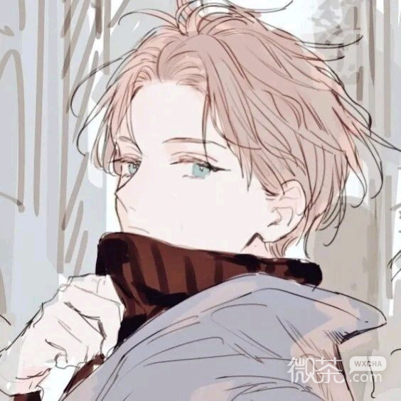 微信最潮清新性感男生头像