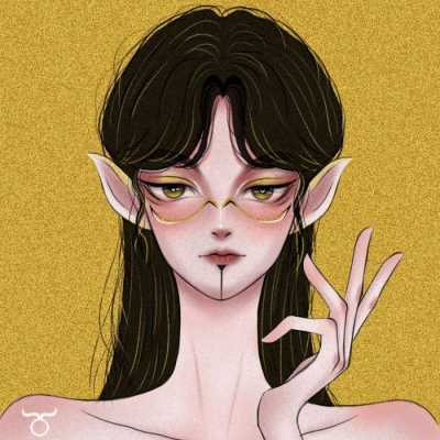 手绘女生动漫头像