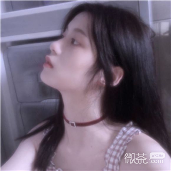 微信清新长发最潮抖音女生头像