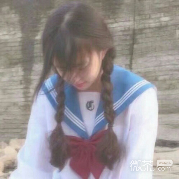 微信清新长发最潮抖音女生头像