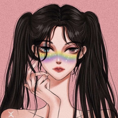 手绘女生动漫头像