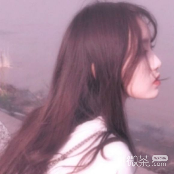 微信清新长发最潮抖音女生头像