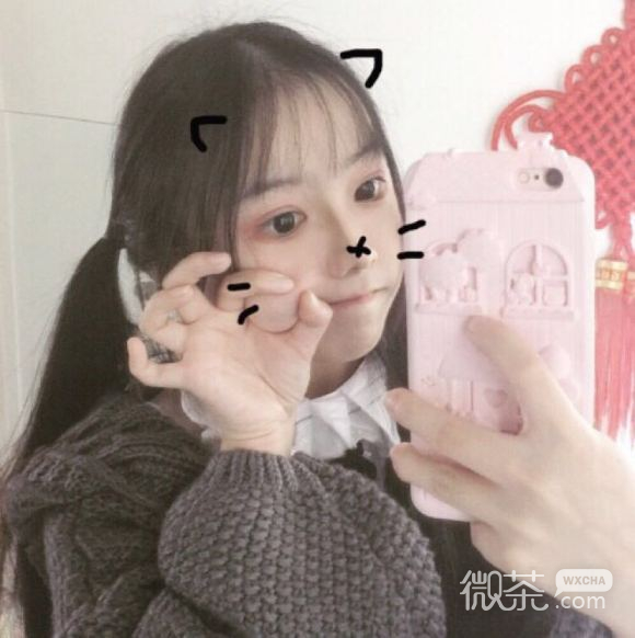 长发文艺时尚最潮微信女生头像