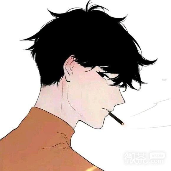 微信好看帅气性感二次元男生头像