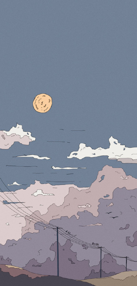 二次元动漫场景插画壁纸