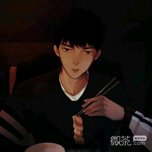微信阳光成熟暖男二次元男生头像
