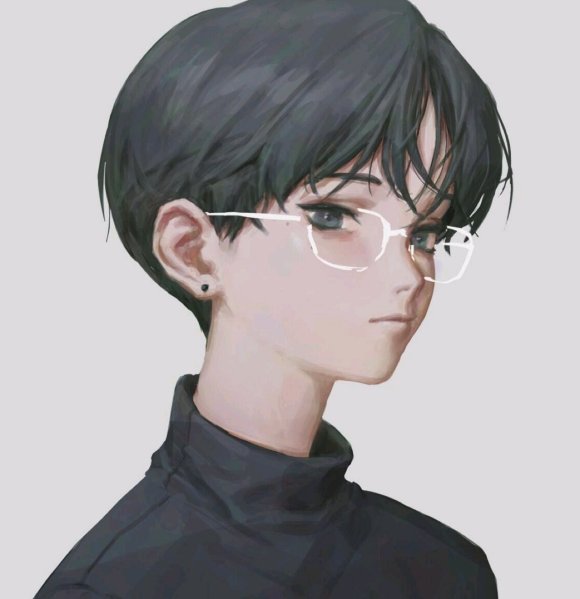 微信阳光成熟暖男二次元男生头像