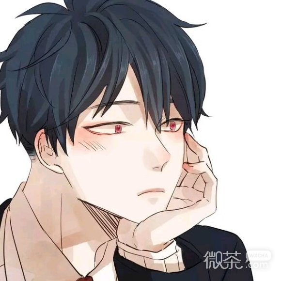 微信阳光成熟暖男二次元男生头像
