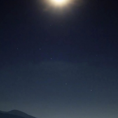 星空闪烁唯美星空背景图