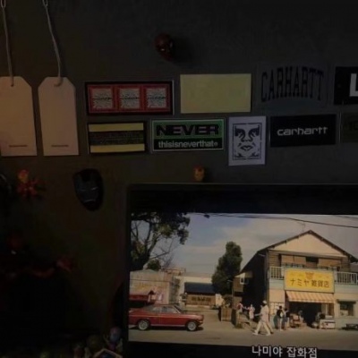 文艺暗黑色朋友圈配图