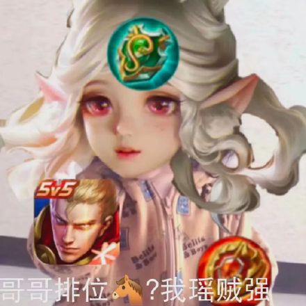 王者荣耀瑶表情包