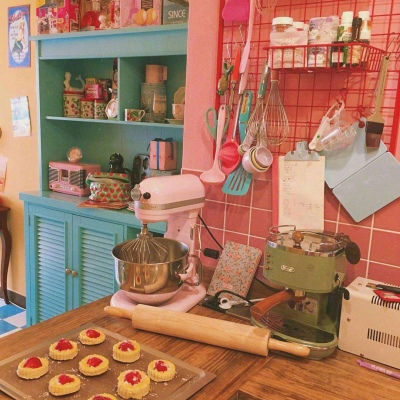 偏ins风的美食背景图