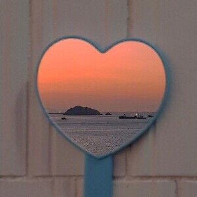 爱心镜子系列背景图