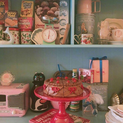 偏ins风的美食背景图