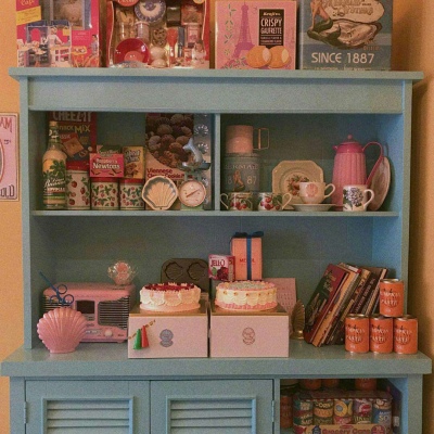 偏ins风的美食背景图