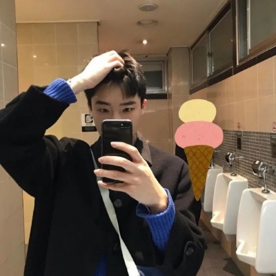 普通帅气真人男生头像