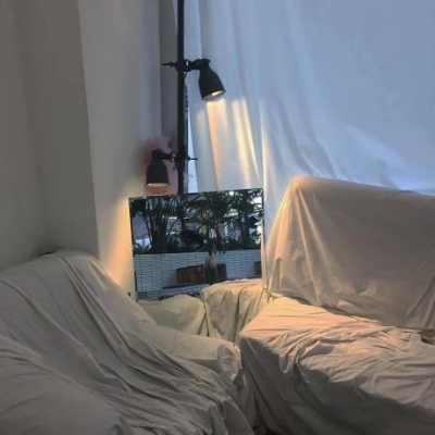 个性唯美蓝色系简约朋友圈配图