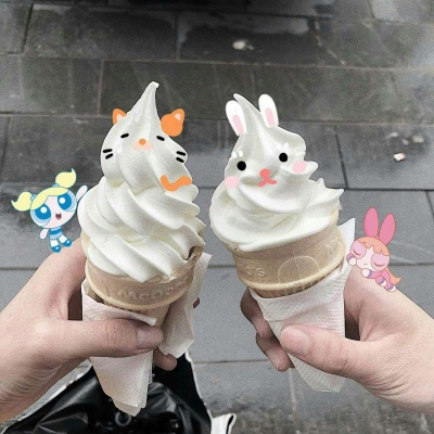 微信最火夏日美味零食背景图