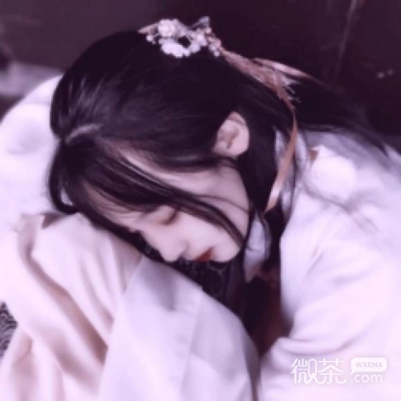 长发最潮阳光文艺微信女生头像