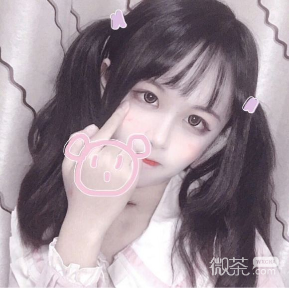 微信小清新阳光漂亮最潮女生头像