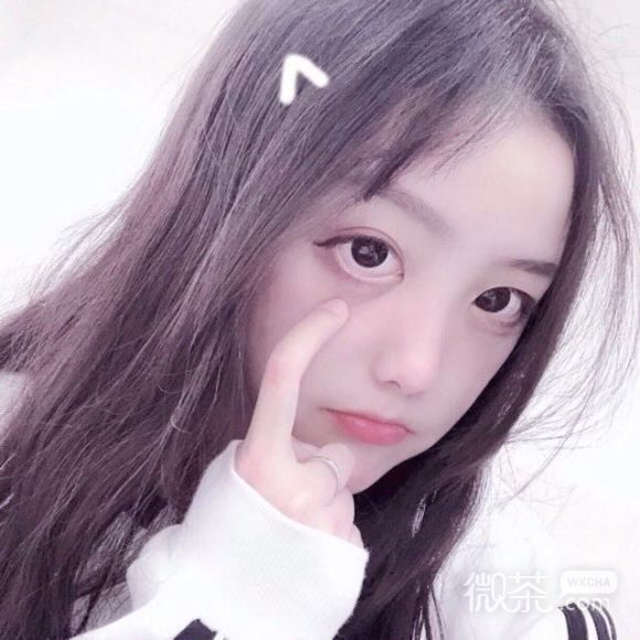 微信长发青春性感最潮女生头像
