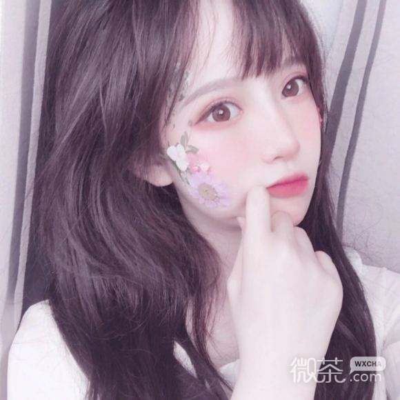 微信长发青春性感最潮女生头像