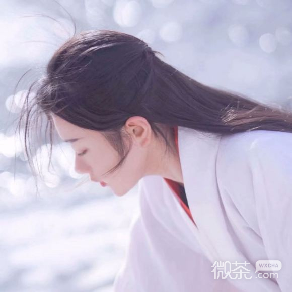 长发最潮阳光文艺微信女生头像