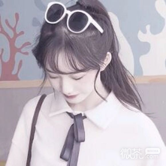 微信小清新阳光漂亮最潮女生头像