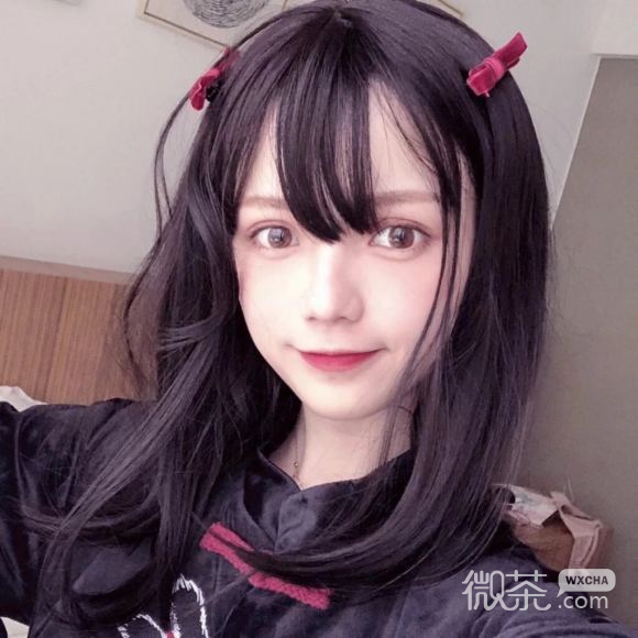长发最潮阳光文艺微信女生头像