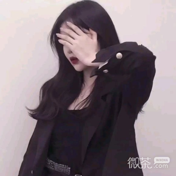 微信最潮时尚女生头像